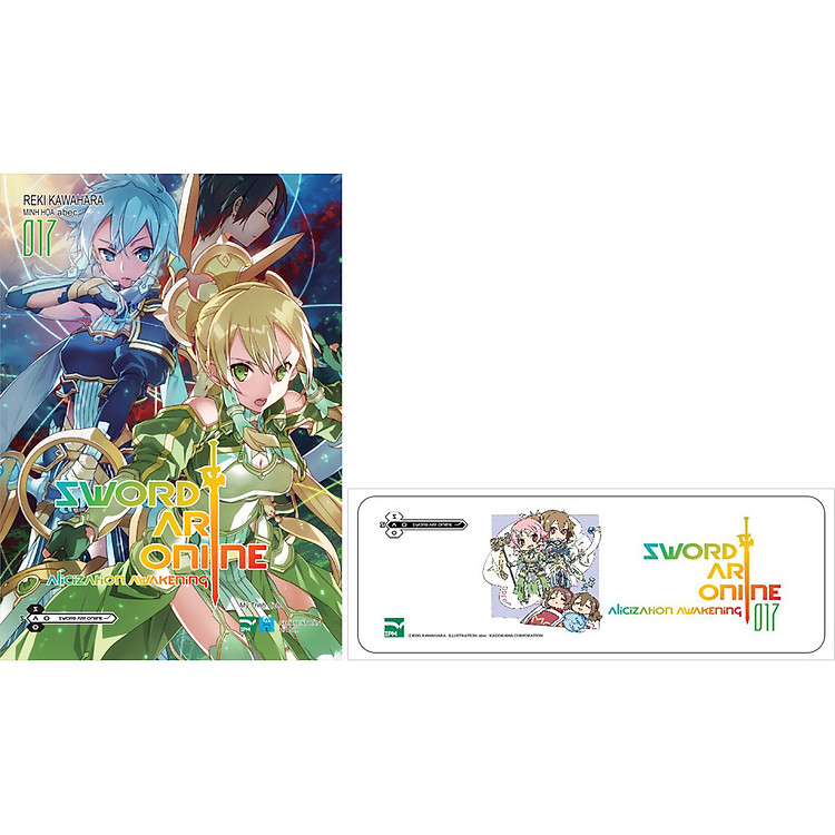 Sách Sword Art Online 017 - Alicization Awakening (Bookmark PVC Cho Những Độc Giả Đặt Hàng Sớm Nhất, Số Lượng Có Hạn)