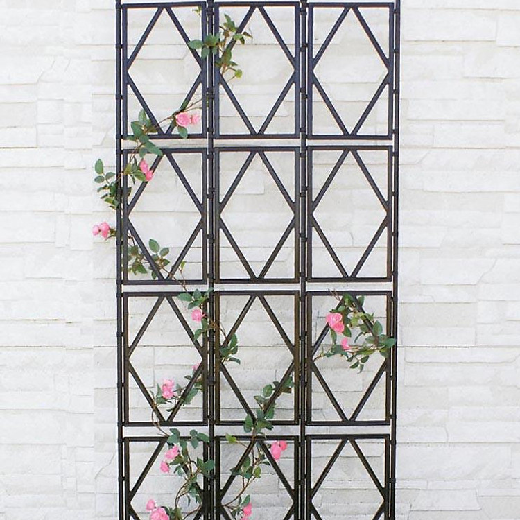 KHUNG LEO CÂY HOA HỒNG (Ngoài trời và sân vườn ) - Màu đen giúp khu vươn của bạn thêm sang trọng và huyền bí - Kiêểm chứng sử dụng đươc 5 năm