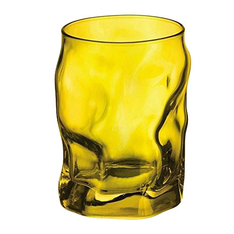 Ly Thủy Tinh Sorgente Bormioli Rocco 300ml (Màu Vàng)