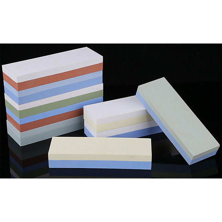 ĐÁ BÙN MÀI DAO SIÊU MỊN SIÊU BÉN - Mài Dao Kéo 2 Mặt Bằng Tay GIAO MÀU NGẪU NHIÊN