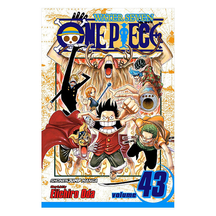 Sách One Piece 43 - Tiếng Anh