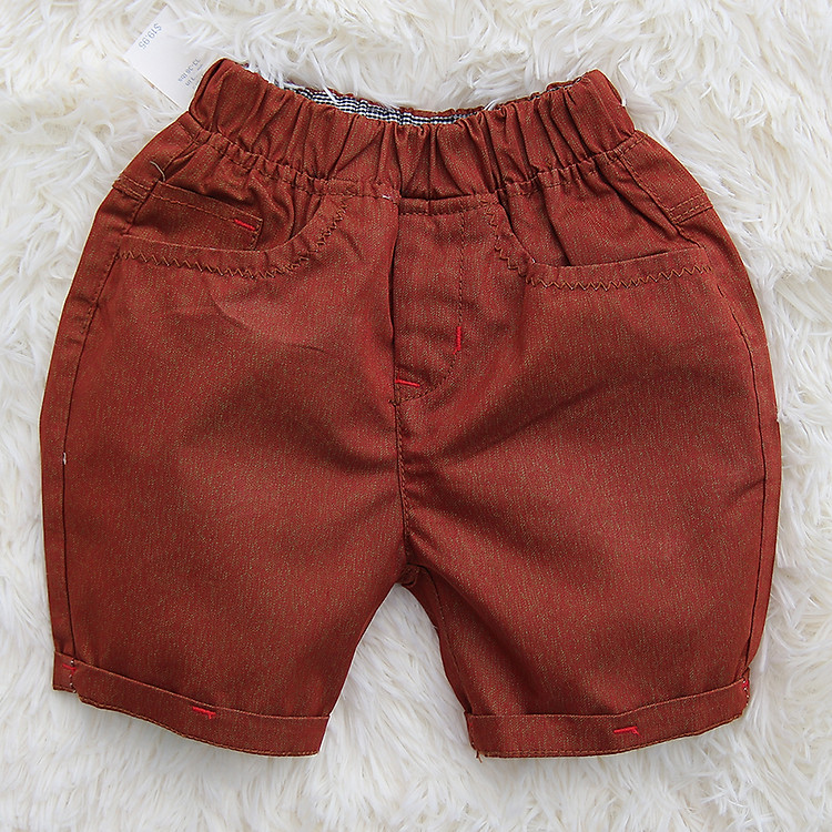 quần short cho bé trai từ 10-25 ký chất vải linen