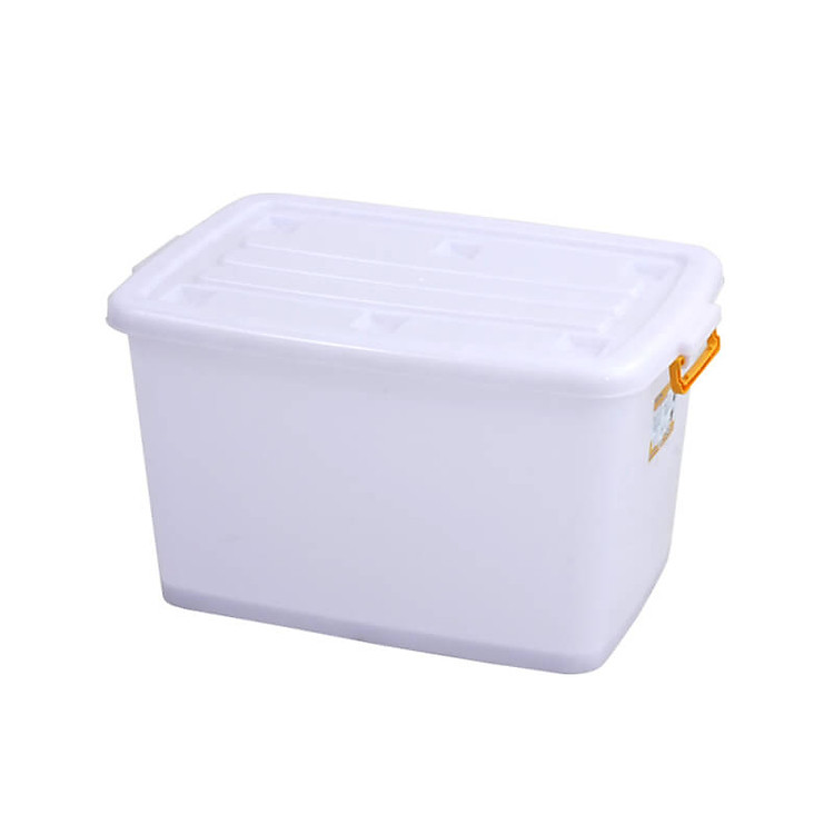 Combo 2 thùng vuông 90L Duy Tân - Có bánh xe