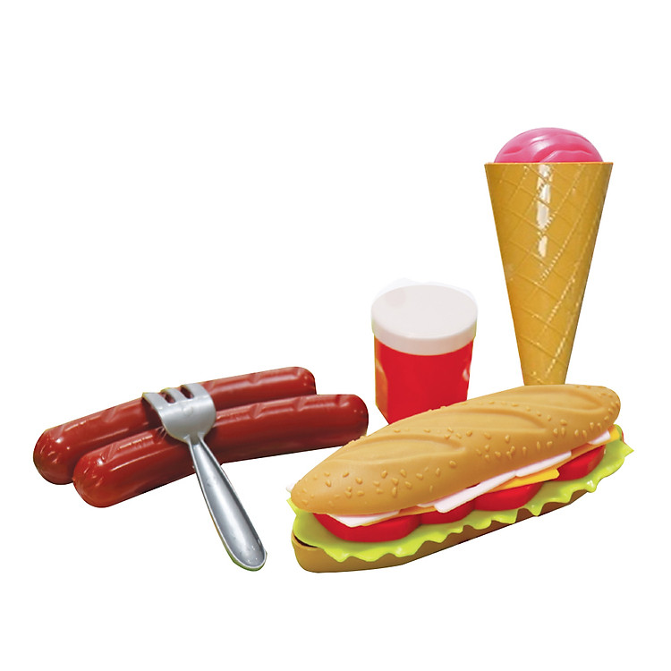 Mua Bộ Đồ Chơi Bánh Mì Kem TOONYKIDS Chính hãng Ưu đãi - Hình ảnh 2