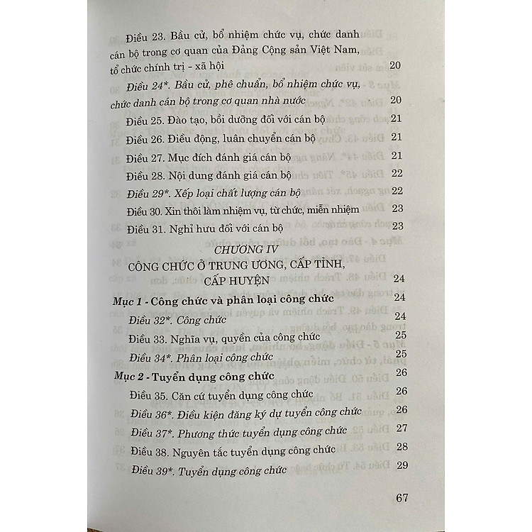 Luật Cán Bộ, Công Chức Năm 2008 (Sửa đổi, bổ sung năm 2019) - Ảnh 7