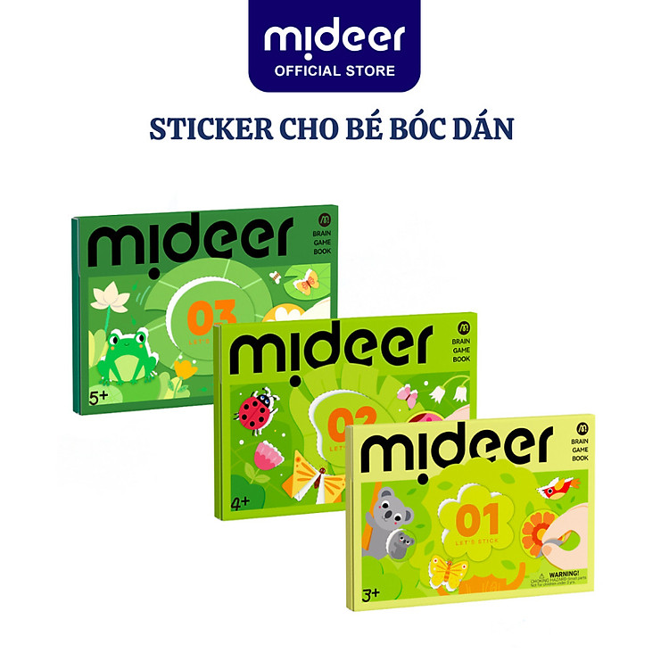 Mua tại MyKingdom: Sticker dán hình 3 cấp Mideer - Ngập tràn khuyến mãi