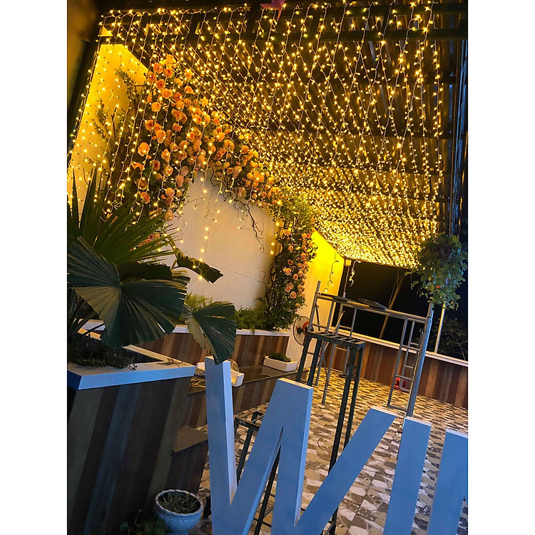 Dây Đèn Trang Trí LED Đúc F5 Dùng Để Quấn Cây, Thả Tán Ngoài Trời, Làm Giàn LED Mái Siêu Bền, Siêu Đẹp (Không Kèm Nguồn)
