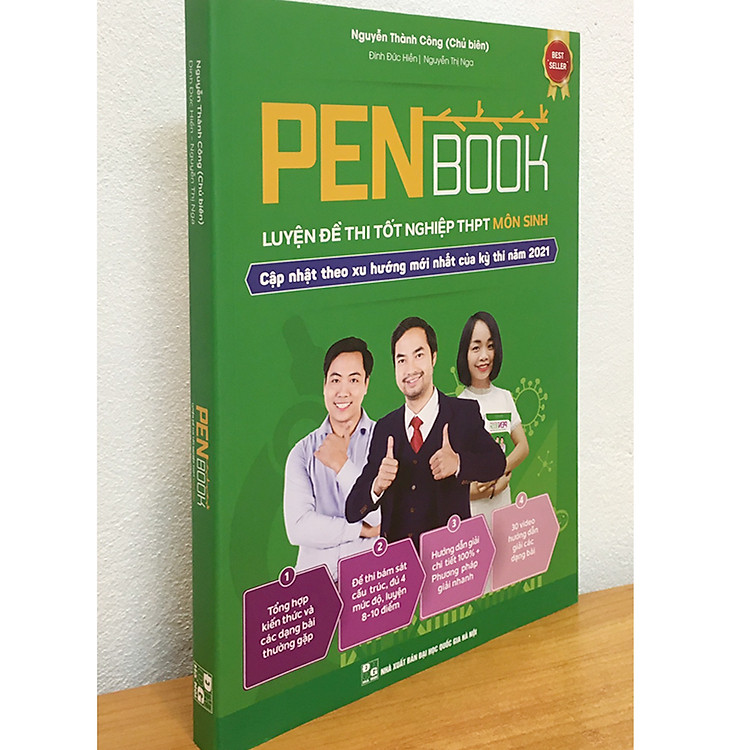 PENBOOK – Luyện Đề Thi Tốt Nghiệp THPT Môn Sinh – 2021