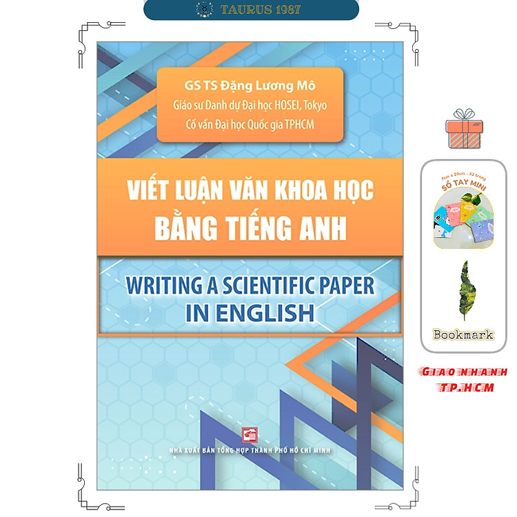 Viết Luận Văn Khoa Học Bằng Tiếng Anh - Writing A Scientific Paper In English