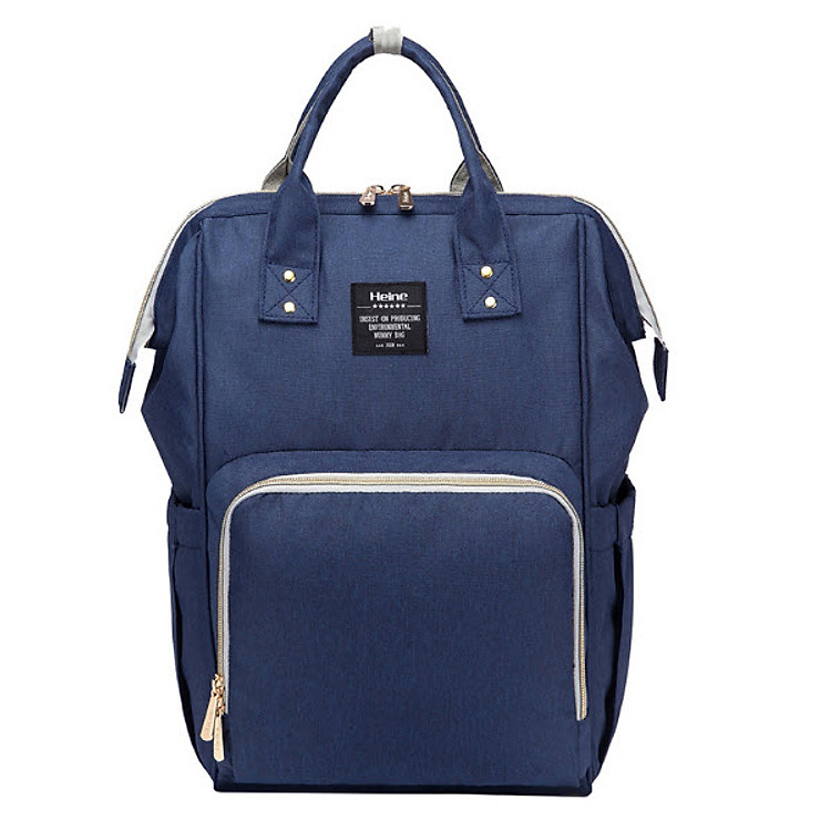 Balo bỉm sữa đựng đồ đa năng , 13 ngăn tiện ích kiểu dáng thời trang cho cả bố và mẹ Yesure Heine Hàng chính hãng - màu xanh jean