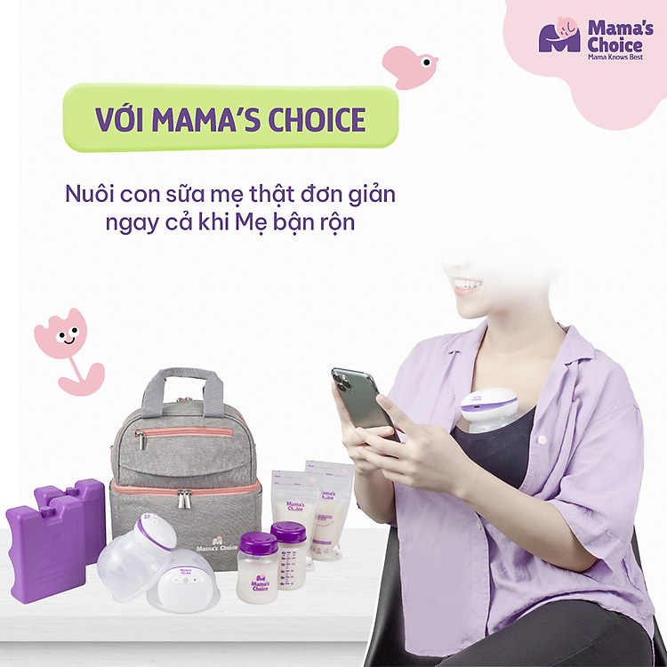 Hút Sữa Di Chuyển Mama’s Choice Combo Ưu đãi - Hình ảnh 4