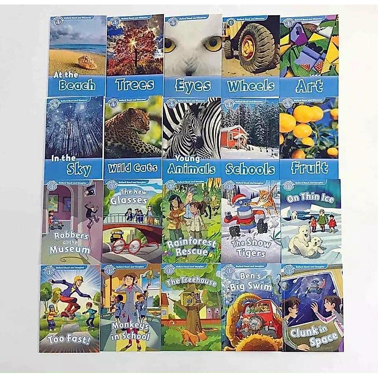 OXFORD READ AND DISCOVER IMAGINE nhập khẩu level 1- 20Q