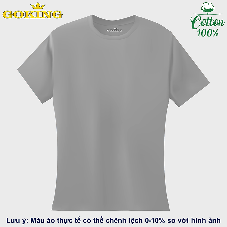 Siêu giảm giá. Áo thun nữ thoát nhiệt Nhật Bản Goking, form ôm eo, chất liệu tự nhiên 100% cotton thấm hút mồ hôi tốt. Áo phông trơn nữ hàng hiệu cao cấp