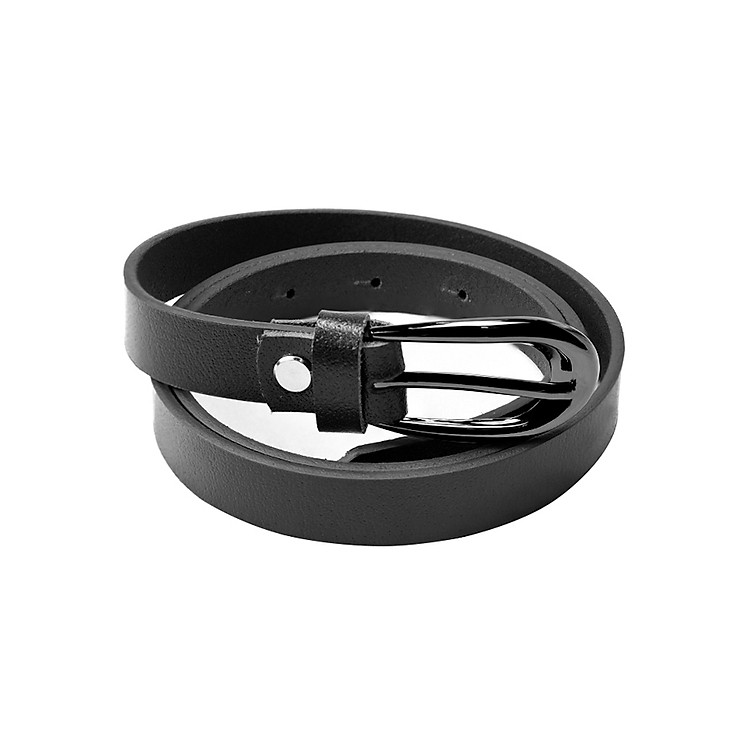 Thắt Lưng/ Dây Nịt Nữ Da Bò 1 Lớp Khóa Kim Lỗ MT214-29 (110cm x 2.0cm)