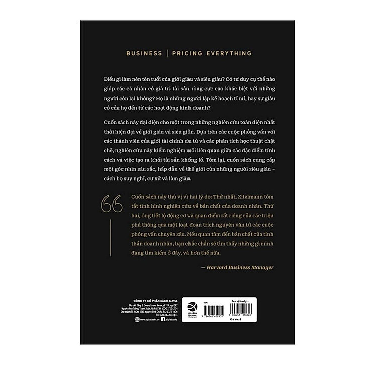 Đọc Vị Tâm Lý Hành Vi Của Giới Giàu Và Siêu Giàu - Ảnh 3