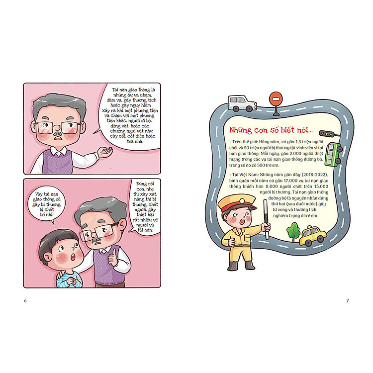 15 Bí Kíp Giúp Tớ An Toàn - Cẩm Nang Giao Thông An Toàn - Ảnh 2