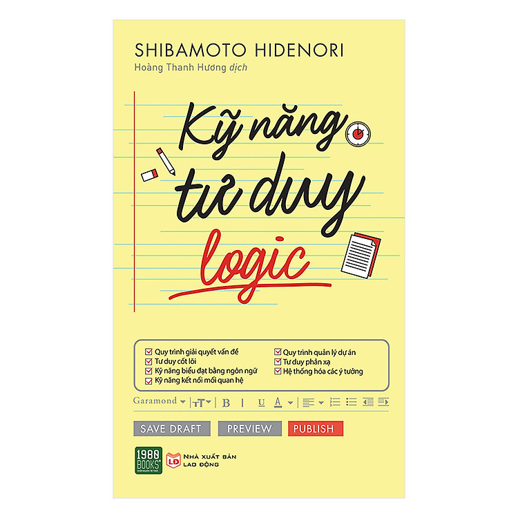 Sách Kỹ Năng Tư Duy Logic