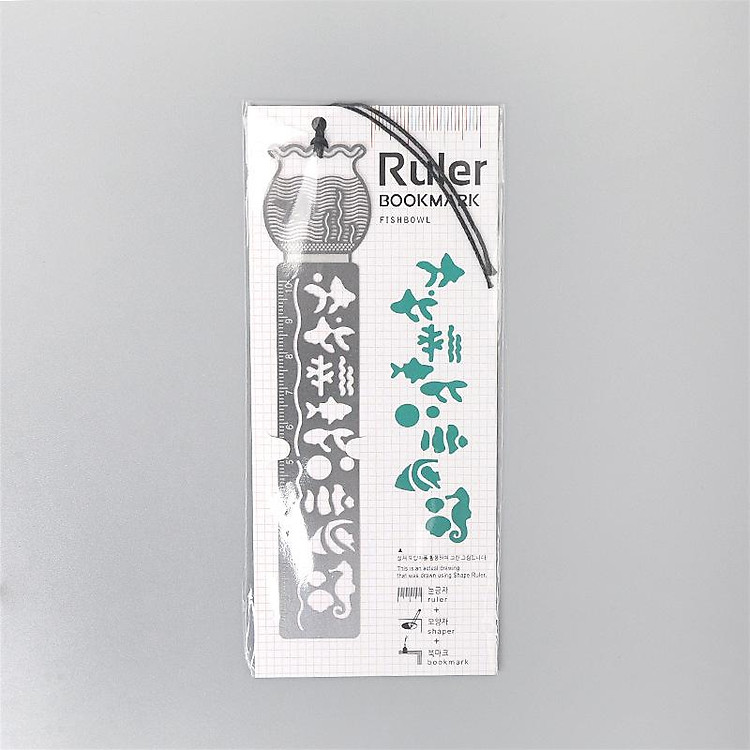 Thước Kẻ Kèm Đánh Dấu Trang Sách Cho Học Sinh