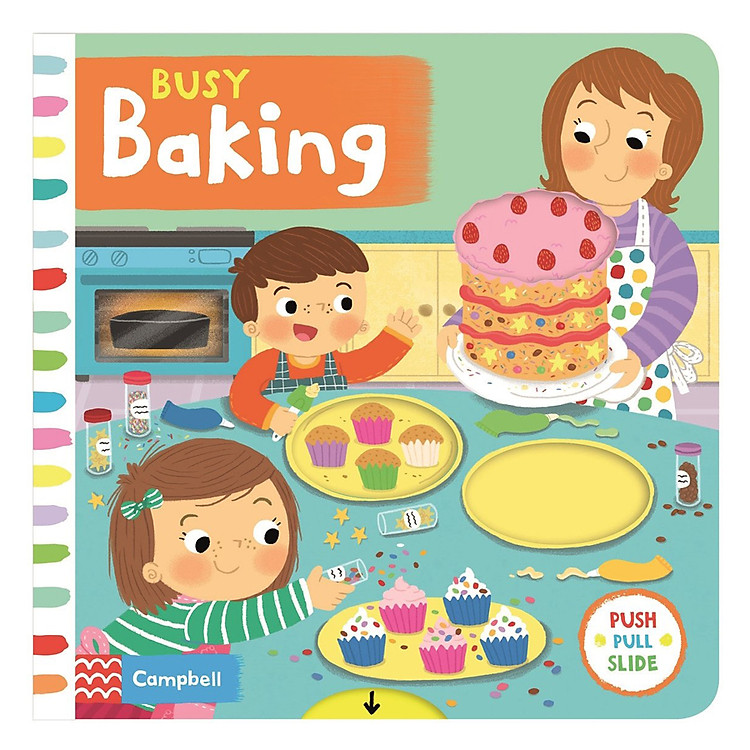 Sách Cambell Fush Full Slide Series: Busy Baking