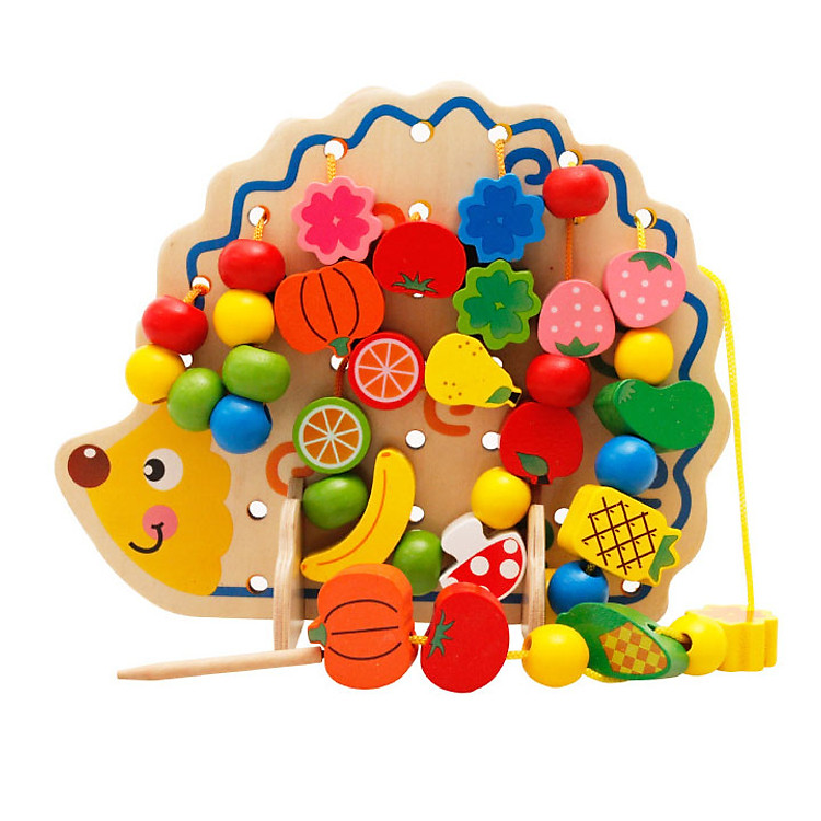 Nhím Hoa quá đồ chơi sỗ sâu hạt đồ chơi giáo dục