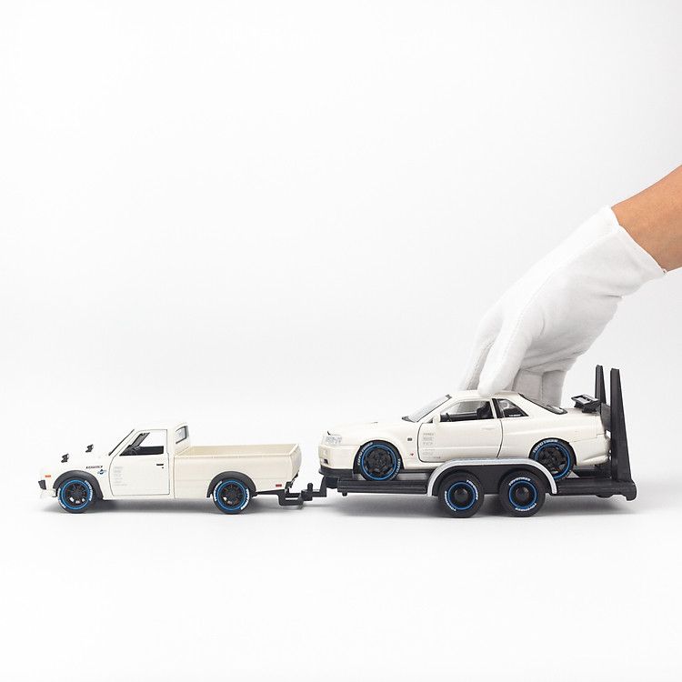 Mô hình xe Nissan Datsun và Skyline R34 Chính hãng Ưu đãi - Hình ảnh 5