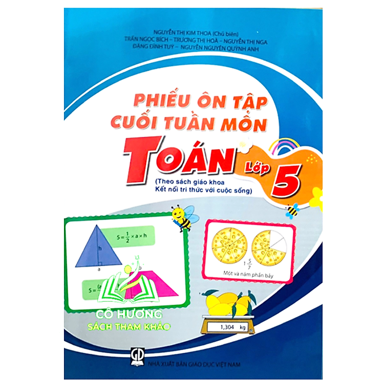 Phiếu ôn tập cuối tuần môn toán lớp 5
