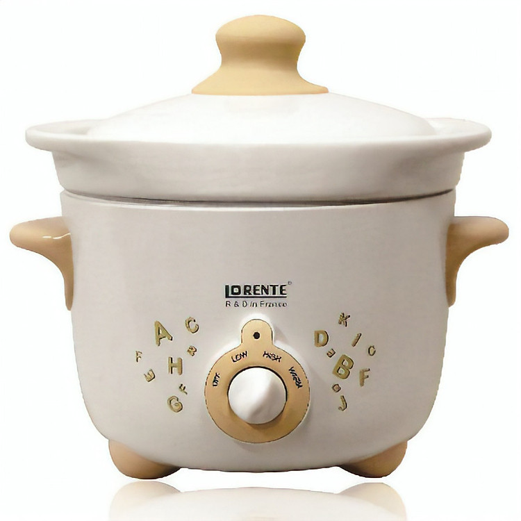 Nồi Tiềm Nấu Cháo Chậm Kho Cá Hầm Chưng Yến Đa Năng Lorente LT-118 (2 lít) - Hàng chính hãng