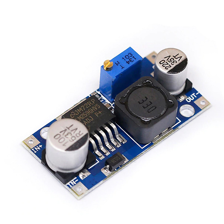 Module Hạ Áp Buck DC-DC LM2596HVS IN 5-60V 3A