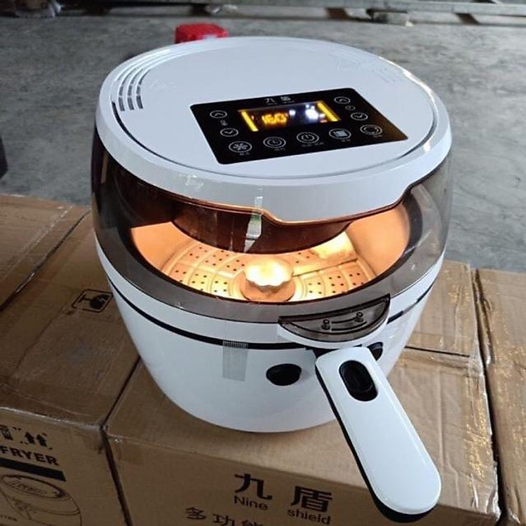 NỒI CHIÊN KHÔNG DẦU NINE SHIELD 8L