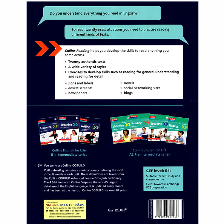 Collins English For Life - Reading (B1 + Intermediate) - Ảnh 3