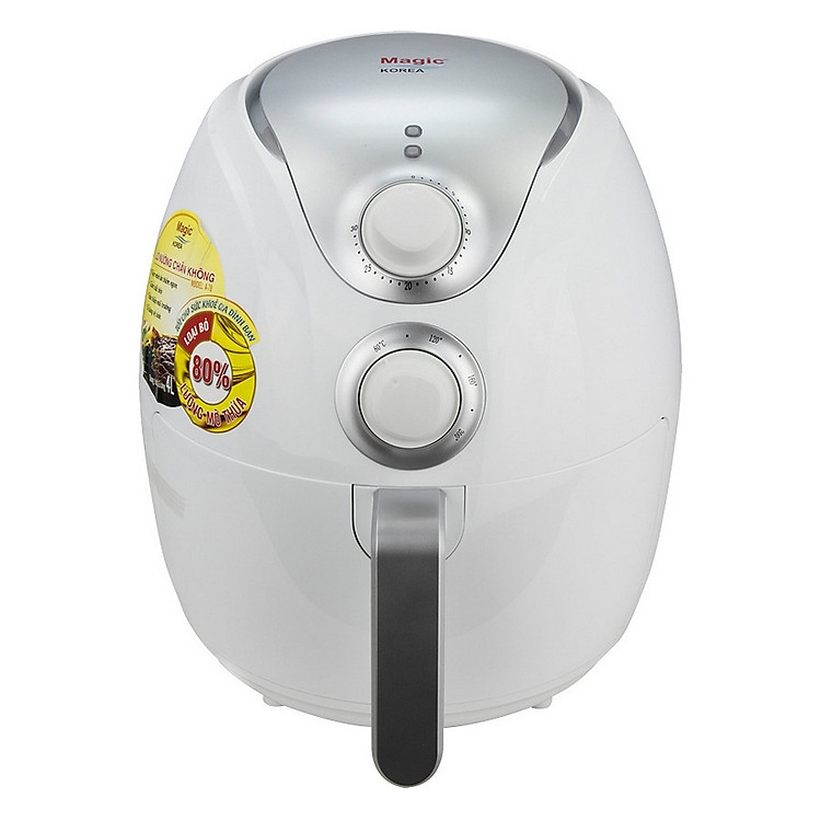 Nồi Chiên Nướng Chân Không Đa Năng Magic Korea A78 04 lít (Trắng) - Hàng Chính Hãng