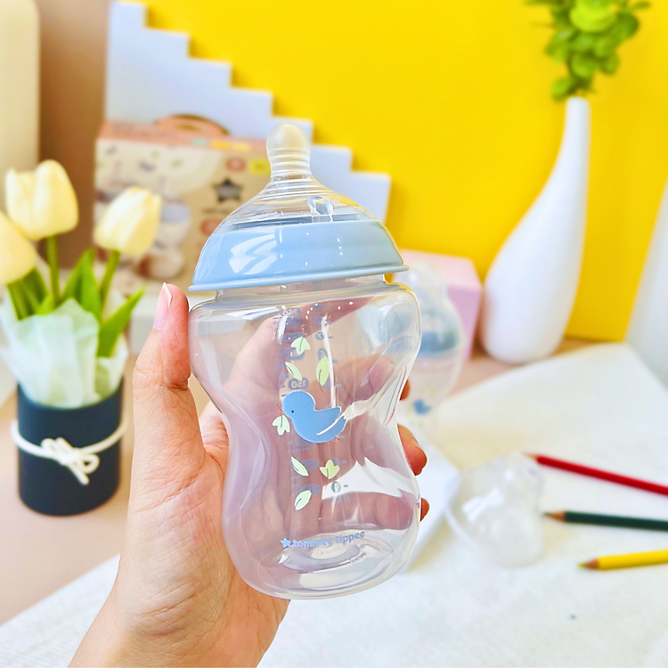 Bình Sữa PP Tommee Tippee 260ml Hồng Đảm bảo Giá rẻ - Hình ảnh 4