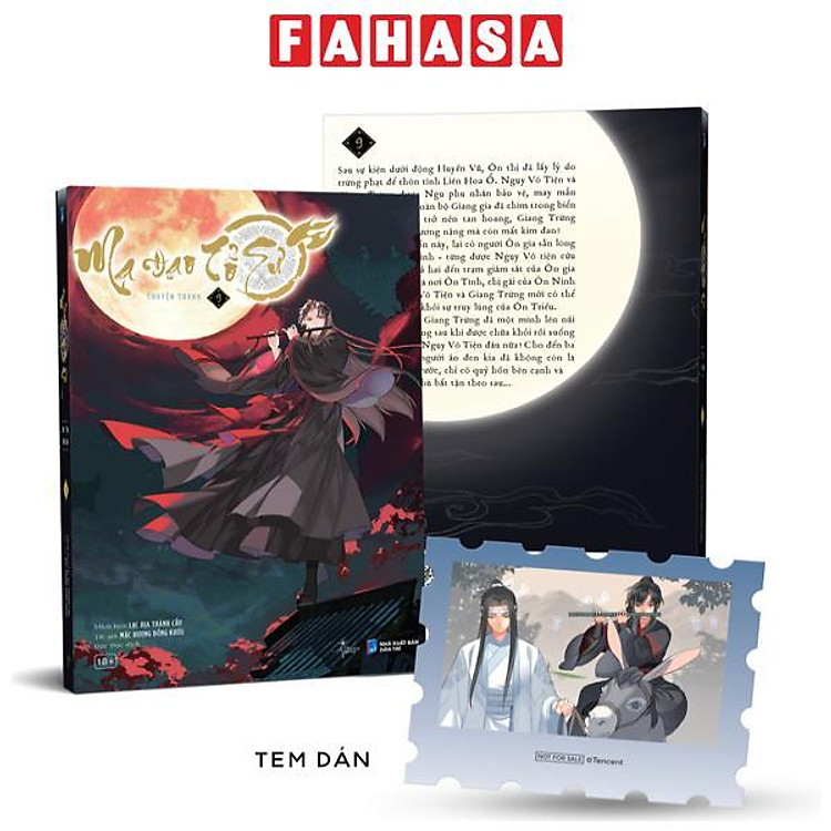 Sách - Ma Đạo Tổ Sư - Bản Truyện Tranh - Tập 9 - Tặng Kèm Sticker Tem