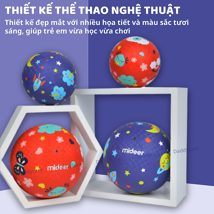 Bóng Hơi Mideer Cho Bé - Vàng (S) Chính hãng Tiết kiệm - Hình ảnh 4