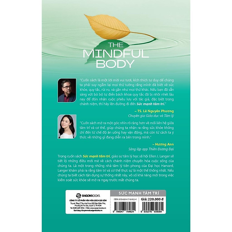 THE MINDFUL BODY - Sức Mạnh Tâm Trí - Ảnh 4
