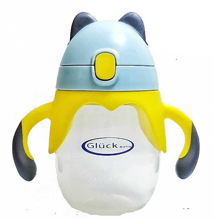 Bình tập uống Gluck Baby - Hồng Tiết kiệm - Hình ảnh 2