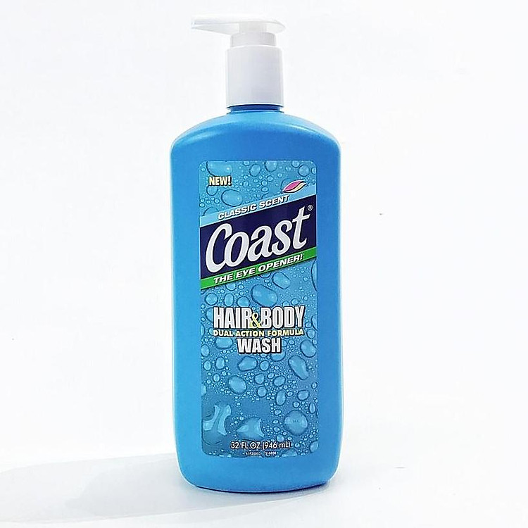 Sữa tắm gội 2 in 1 Coast The Eye Opener -Hàng nhập khẩu Mỹ