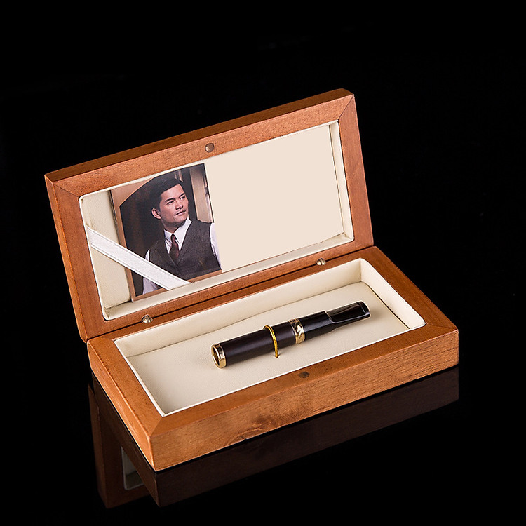 Tẩu hút thuốc gỗ đàn hương ZB-220 - Nâu - Ảnh 2