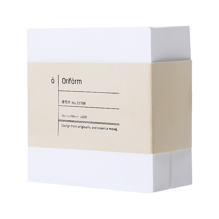 Giấy Nhắn Sticky Note Deli 98x98mm (400 tờ) - Màu Trắng/Nâu - Ảnh 4