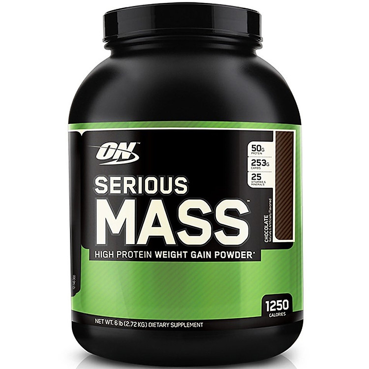 Sữa Tăng cân tăng cơ Optimum Nutrition Serious Mass 6 LBS (2.72kg)