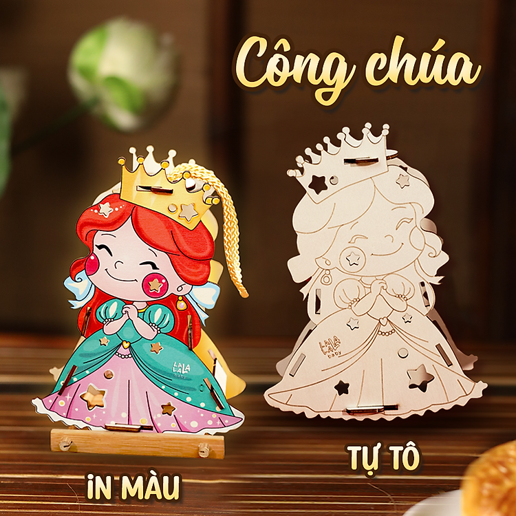 Mua tại MyKingdom: Lồng Đèn Gỗ Trung Thu DIY 2024 - Ngập tràn khuyến mãi