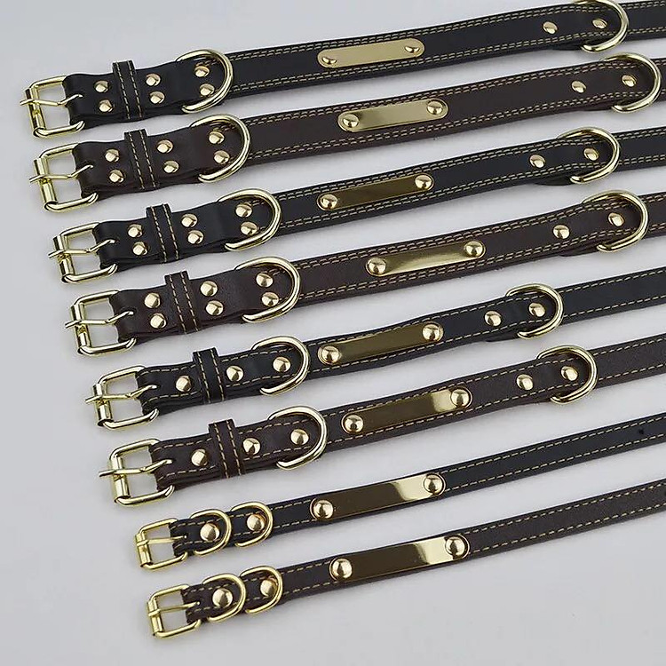 Vòng Cổ Da Khắc Tên Size XS