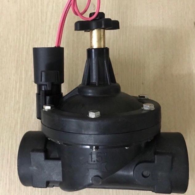 Van điện từ nhựa phi 48mm 220V/24V ngoài trời cho hệ thống tưới tự động