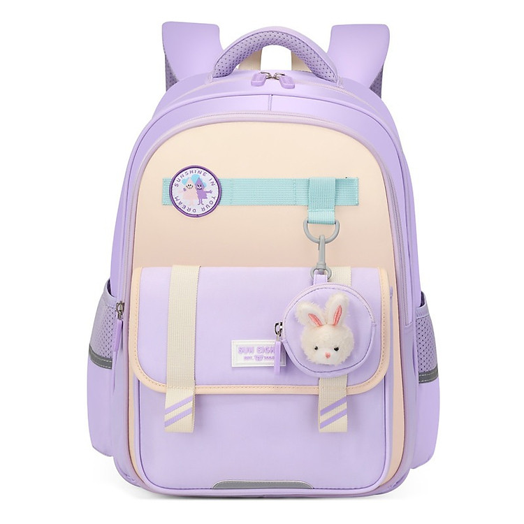 Balo học sinh SUN EIGHT (siêu nhẹ, chống gù, chống thấm nước) - Ảnh 4