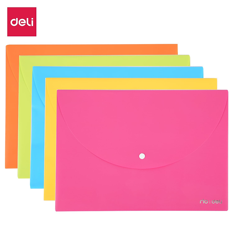 Túi Hồ Sơ A4 Deli (2 cái)