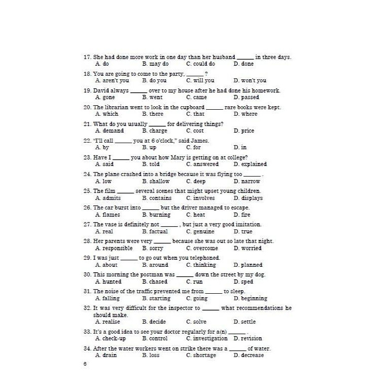 Hướng Dẫn Ôn Tập Và Làm Bài Thi Tiếng Anh Lớp 12 - Ảnh 3