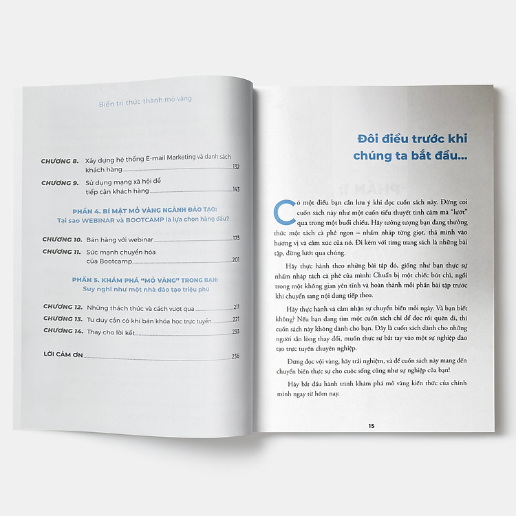 Biến Tri Thức Thành Mỏ Vàng - Bí Quyết Xây Dựng Khóa Học Online và Trở Thành Chuyên Gia Đào Tạo từ A-Z (Cao Vương) - Ảnh 2