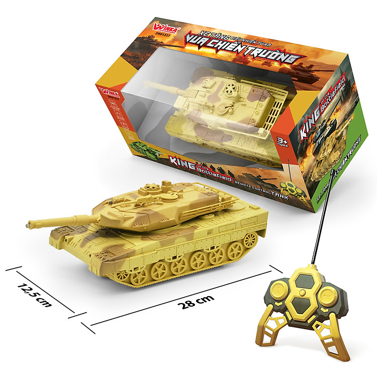 Mua Đồ Chơi Xe Tăng Điều Khiển Từ Xa Chính hãng Ưu đãi - Hình ảnh 4