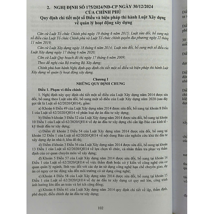 Luật Xây Dựng, Luật Quy Hoạch Đô Thị Và Nông Thôn – Các Văn Bản Hướng Dẫn Về Quản Lý Chi Phí Đầu Tư Xây Dựng (V2538D) - Ảnh 7
