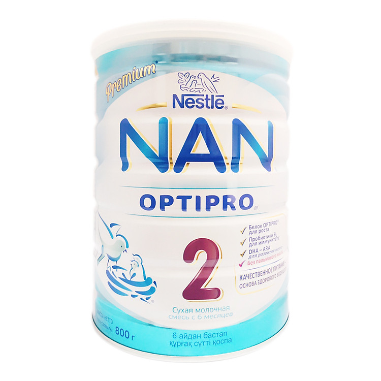 Sữa Bột Nestlé NAN Nga Optipro 2 (800g)